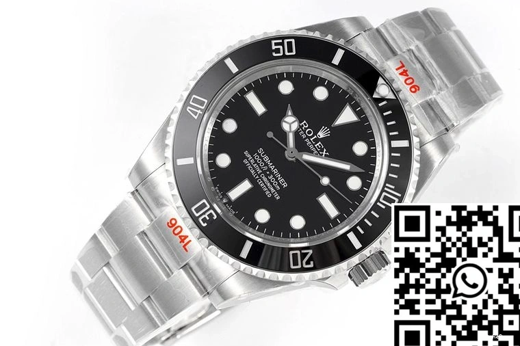 114060-97200 Submariner Black ROF Dial Factory Rolex 0514